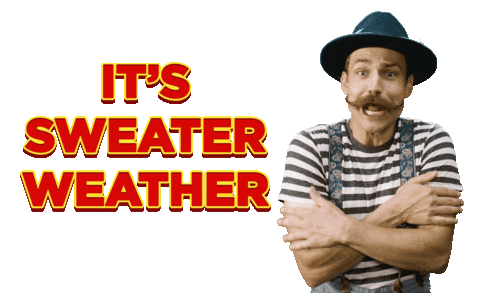 Sweater Weather Sticker by Sethward
