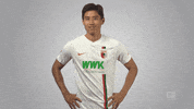 fc augsburg thumbs up GIF by Bundesliga