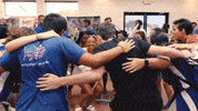 FIU excited family flag circle GIF
