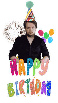 Happy Birthday Sticker