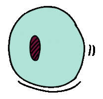 Scared See You Sticker