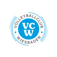 Logo Volleyball Sticker by VC Wiesbaden