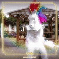 Unicorn GIF by The Masked Singer UK