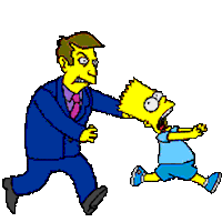 simpsons STICKER