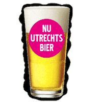 Bier Utrecht Sticker by vandeStreekbier