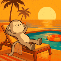 Summer Water GIF by Wise Monkey Meme