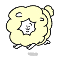 happy run Sticker by horahareta13