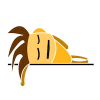 Tired Good Night Sticker
