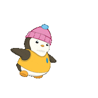 Ball Rolling Sticker by Pudgy Penguins