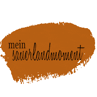 sauerlandmoment land natur nrw berge Sticker
