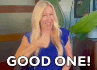 Good One Lol GIF by Vikki Downey