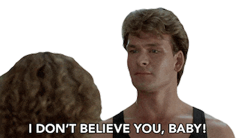 Patrick Swayze Dancing Sticker by Lionsgate