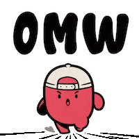 On My Way Running Sticker by BEANZ