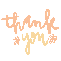 Thanks Thank You Sticker
