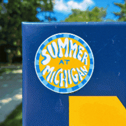 Summer Go Blue GIF by University of Michigan