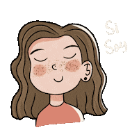 Mayrailustraciones buenosdias jiji woow sisoy Sticker