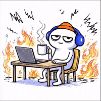 Ah Z - Work Burnout & Meltdown (This is Fine)