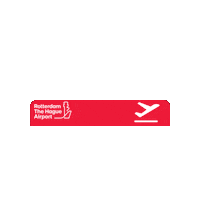 See You Later Winter Sticker by Rotterdam The Hague Airport