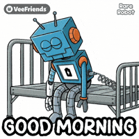 Charging Good Morning GIF by VeeFriends