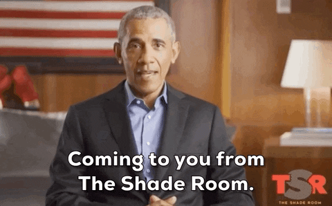 Barack Obama The Shade Room GIF by GIPHY News