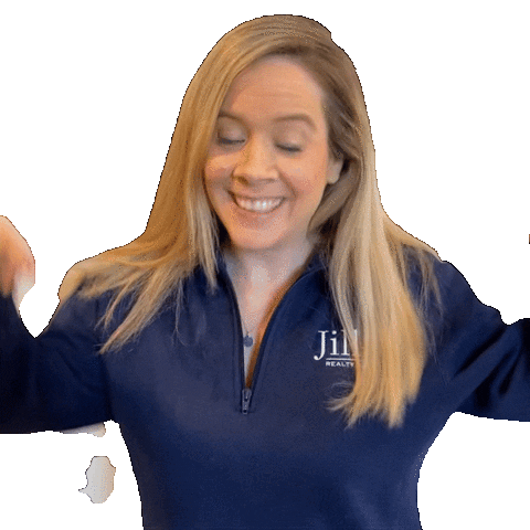 Point Check It Out Sticker by Jill and Co Realty Group