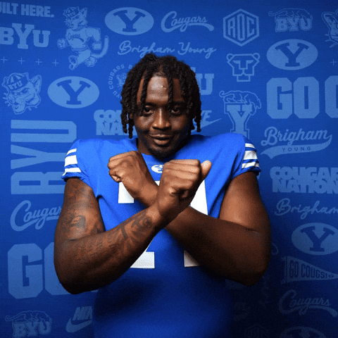 College Football Go Cougs GIF by BYU Cougars