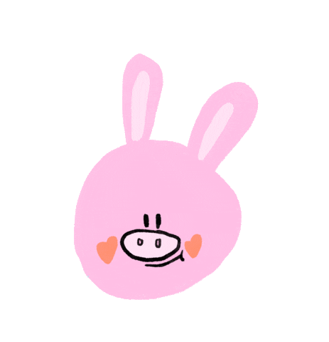 Rabbit Pig Sticker