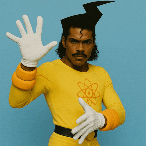 Lightning Bolt Smiling GIF by Jukebox Saints