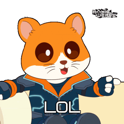 No Way Lol Sticker by Hamieverse