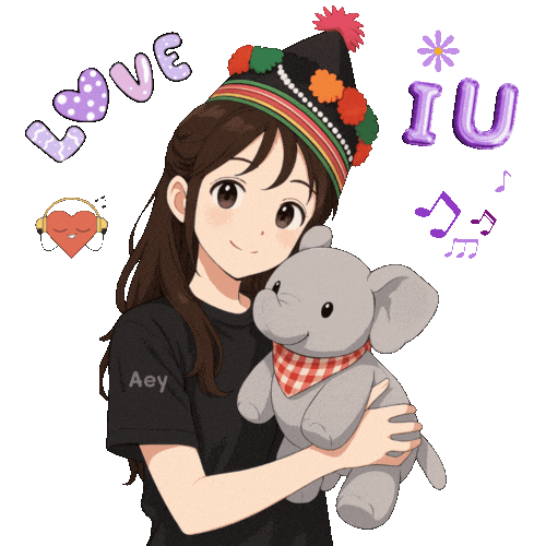 Lee Ji Eun Iu Sticker