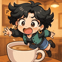 Sleepy Coffee Break GIF by Persona