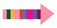 Arrow Point Sticker by Packed Party