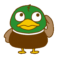 Duck ゆるキャラ Sticker