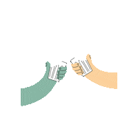 DrinkHemi celebrate drink cheers milk Sticker