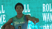Basketball Wave GIF by GreenWave