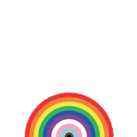 San Francisco Rainbow Sticker by SFMTA-Muni