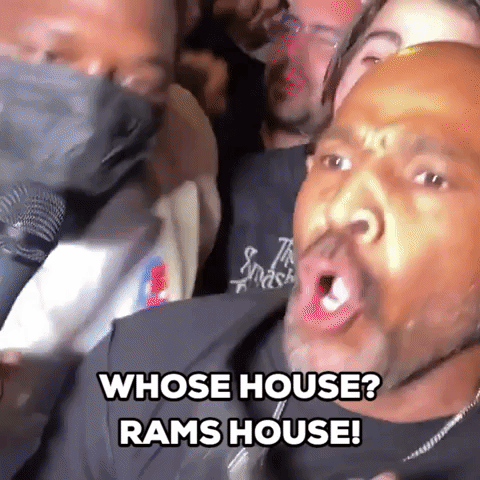 LA Rams Fans Party After Super Bowl Win