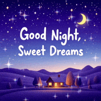 goodvibewishes stars night sleep moon GIF