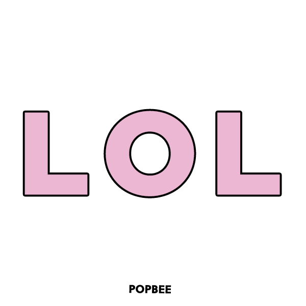 Bee Lol Sticker by POPBEE