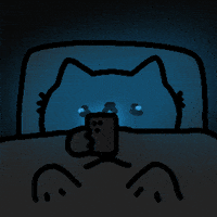 Sad Cat GIF by sillynub