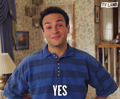 the goldbergs yes GIF by TV Land