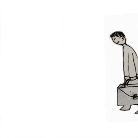 Flying Fly Away GIF by Barbara Pozzi