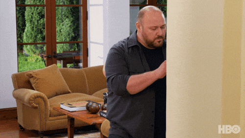 Sneaking Episode 7 GIF by Curb Your Enthusiasm