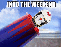 Friday Weekend GIF by SuperRareBears