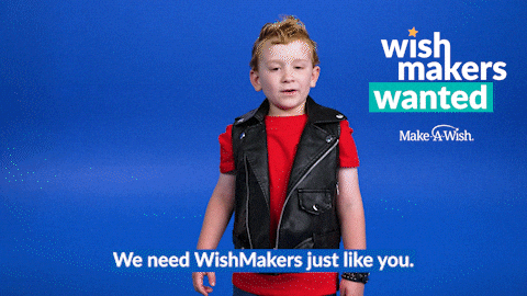 World Wish Day GIF by Make-A-Wish America