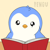 School Chilling GIF by Pudgy Penguins