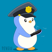 Police No GIF by Pudgy Memez