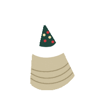 Christmas Vintage Sticker