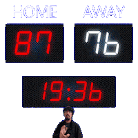 76 Away Sticker