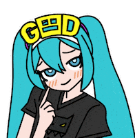 Hatsune Miku Dance Sticker